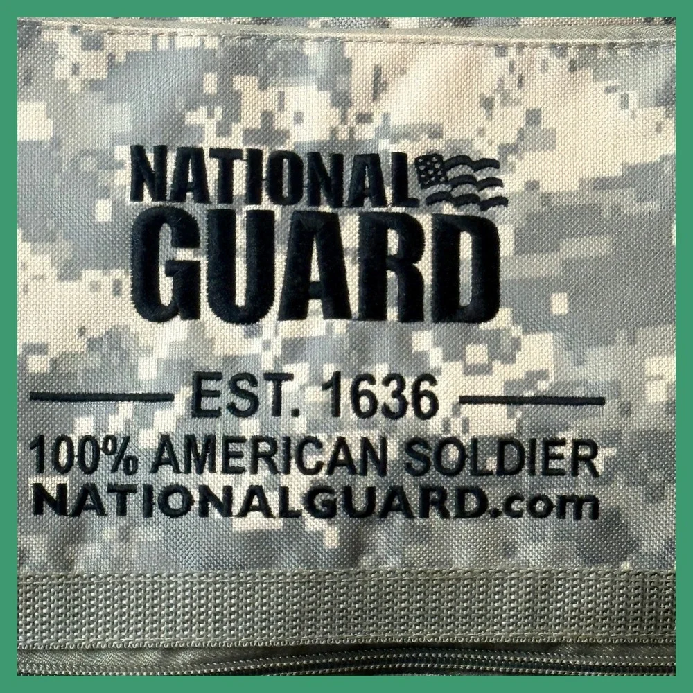 National Guard Digital Camo Tactical Backpack ACU Laptop Bag Organizer Padded